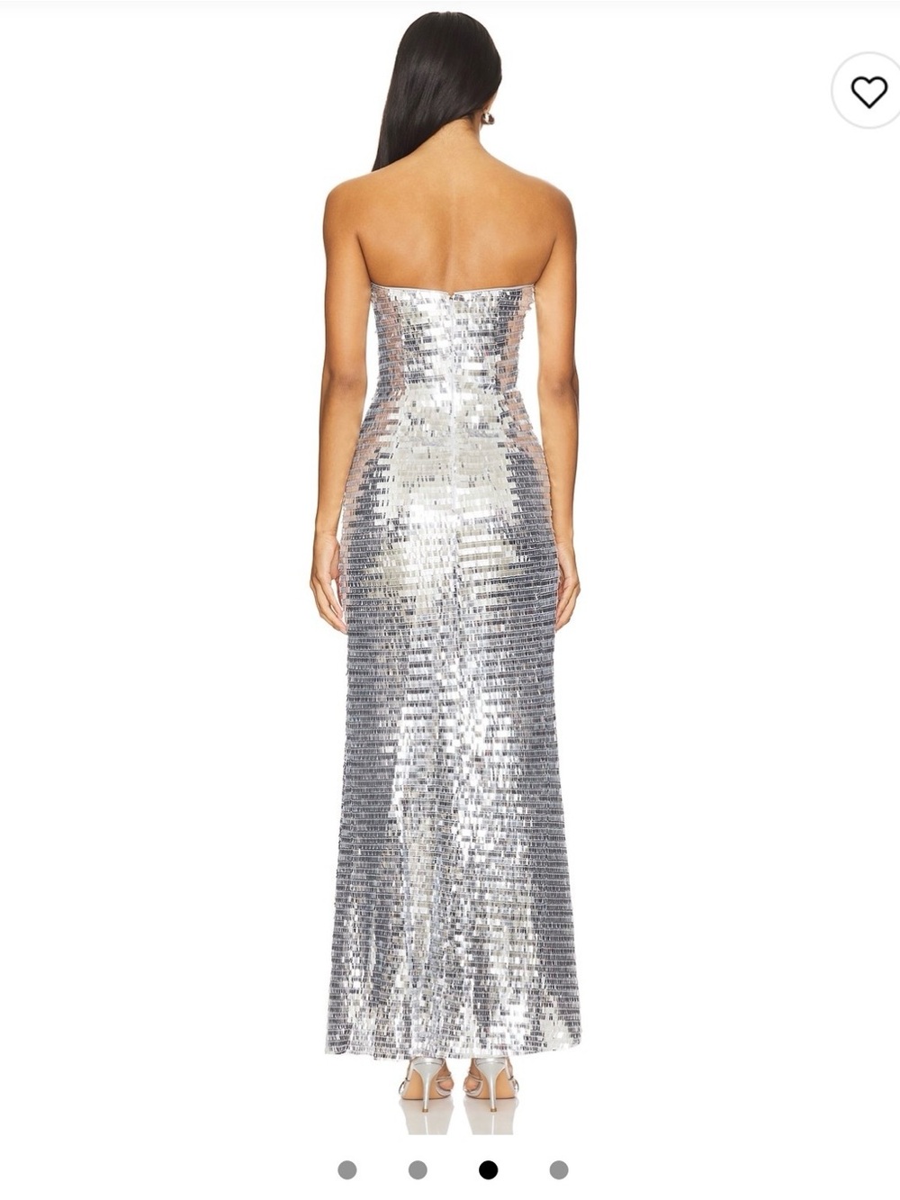 REVOLVE - Simon Miller Sculpy Strapless Sequin Dress Size 2 - Picture 4 of 9
